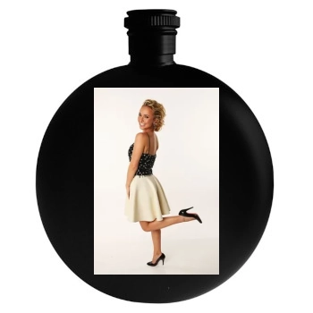 Hayden Panettiere Round Flask