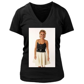 Hayden Panettiere Women's Deep V-Neck TShirt