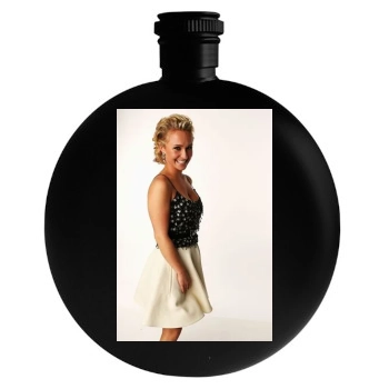 Hayden Panettiere Round Flask