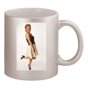 Hayden Panettiere 11oz Metallic Silver Mug