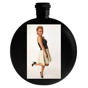 Hayden Panettiere Round Flask