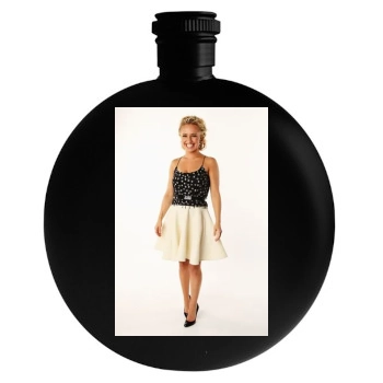 Hayden Panettiere Round Flask