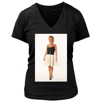 Hayden Panettiere Women's Deep V-Neck TShirt