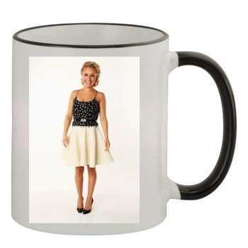 Hayden Panettiere 11oz Colored Rim & Handle Mug