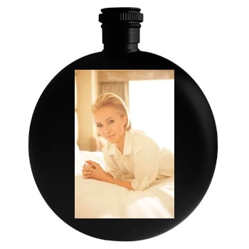 Hayden Panettiere Round Flask