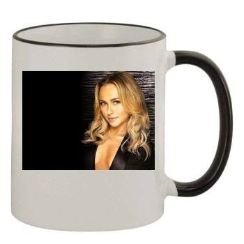 Hayden Panettiere 11oz Colored Rim & Handle Mug