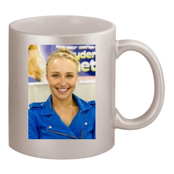 Hayden Panettiere 11oz Metallic Silver Mug