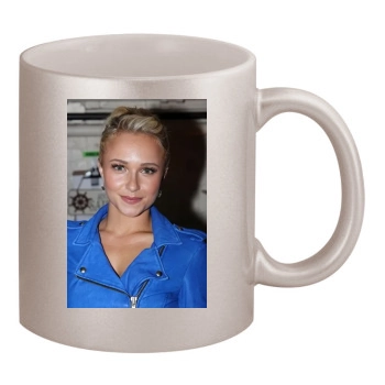 Hayden Panettiere 11oz Metallic Silver Mug