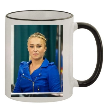 Hayden Panettiere 11oz Colored Rim & Handle Mug