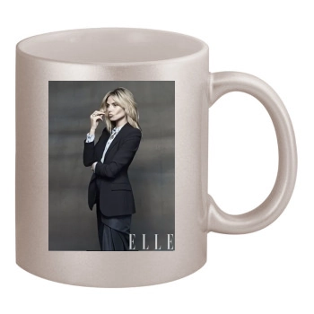 Heidi Klum 11oz Metallic Silver Mug