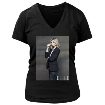 Heidi Klum Women's Deep V-Neck TShirt