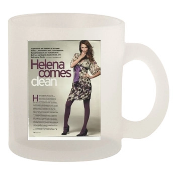 Helena Christensen 10oz Frosted Mug