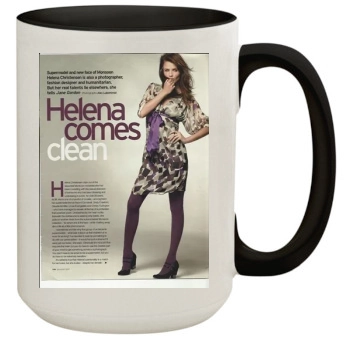 Helena Christensen 15oz Colored Inner & Handle Mug