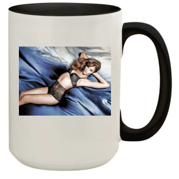 Helena Christensen 15oz Colored Inner & Handle Mug