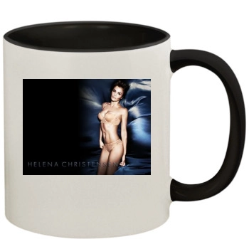 Helena Christensen 11oz Colored Inner & Handle Mug