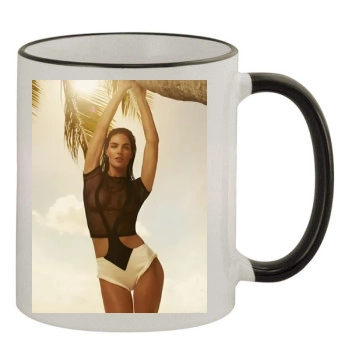 Hilary Rhoda 11oz Colored Rim & Handle Mug