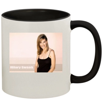 Hilary Swank 11oz Colored Inner & Handle Mug