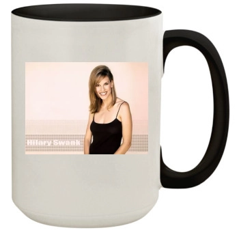 Hilary Swank 15oz Colored Inner & Handle Mug