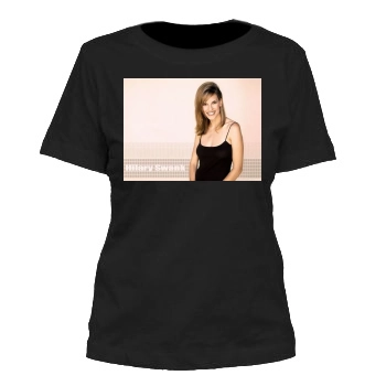 Hilary Swank Women's Cut T-Shirt