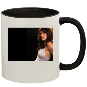 Hilary Swank 11oz Colored Inner & Handle Mug