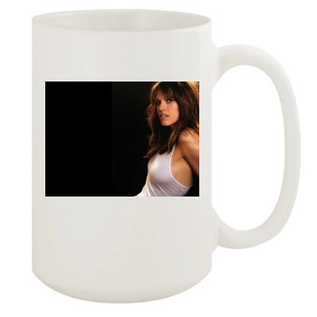 Hilary Swank 15oz White Mug