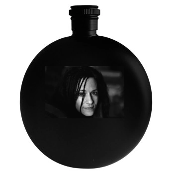 Holly Hunter Round Flask