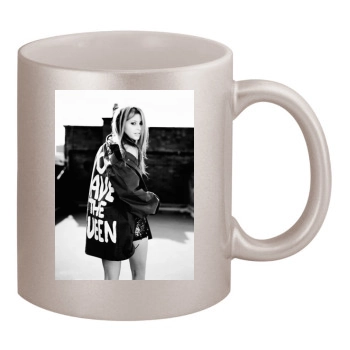 Holly Valance 11oz Metallic Silver Mug