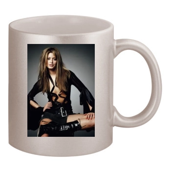 Holly Valance 11oz Metallic Silver Mug