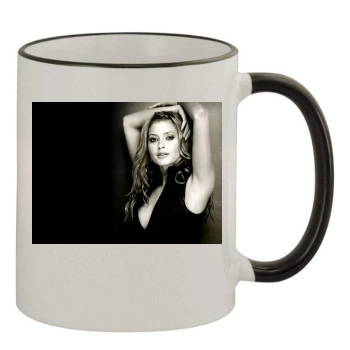 Holly Valance 11oz Colored Rim & Handle Mug