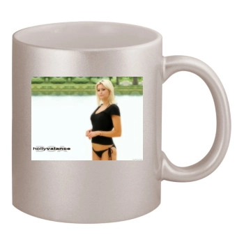 Holly Valance 11oz Metallic Silver Mug