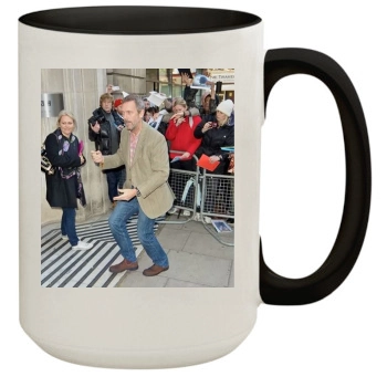 Hugh Laurie 15oz Colored Inner & Handle Mug