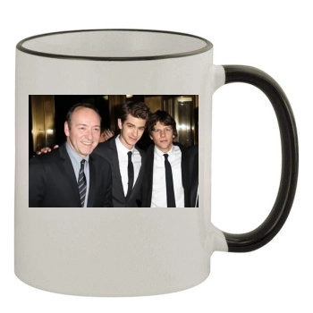 Andrew Garfield 11oz Colored Rim & Handle Mug