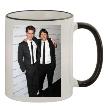 Andrew Garfield 11oz Colored Rim & Handle Mug