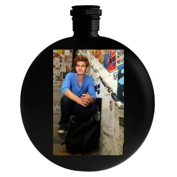 Andrew Garfield Round Flask