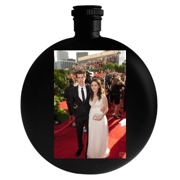 Andrew Garfield Round Flask