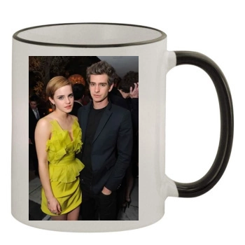 Andrew Garfield 11oz Colored Rim & Handle Mug