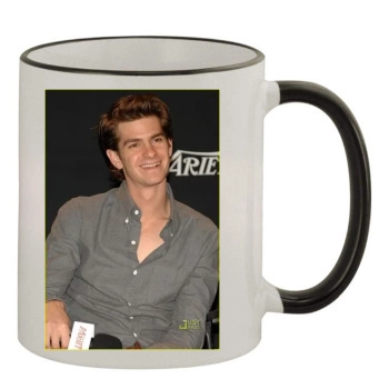 Andrew Garfield 11oz Colored Rim & Handle Mug