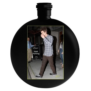 Andrew Garfield Round Flask