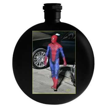 Andrew Garfield Round Flask