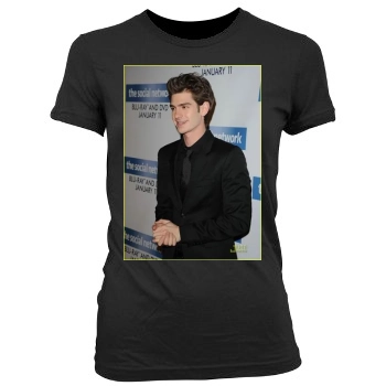 Andrew Garfield Women's Junior Cut Crewneck T-Shirt