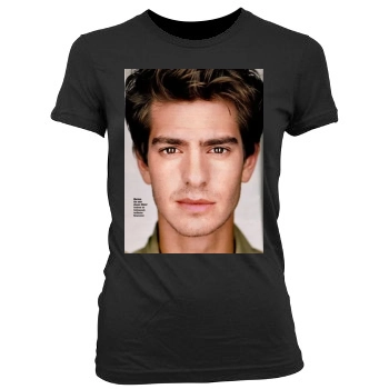 Andrew Garfield Women's Junior Cut Crewneck T-Shirt