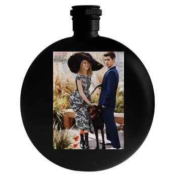 Andrew Garfield Round Flask