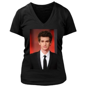 Andrew Garfield Women's Deep V-Neck TShirt