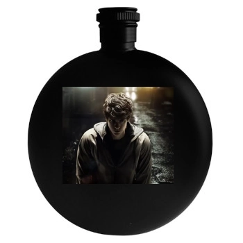 Andrew Garfield Round Flask