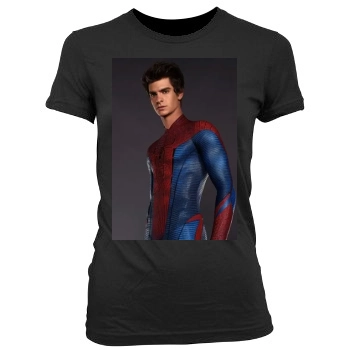 Andrew Garfield Women's Junior Cut Crewneck T-Shirt