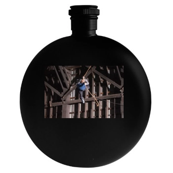 Andrew Garfield Round Flask