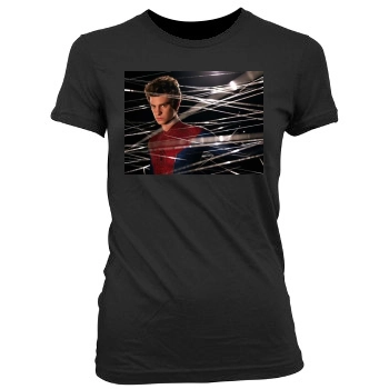 Andrew Garfield Women's Junior Cut Crewneck T-Shirt