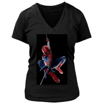 Andrew Garfield Women's Deep V-Neck TShirt