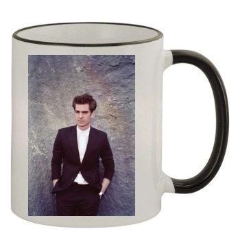 Andrew Garfield 11oz Colored Rim & Handle Mug