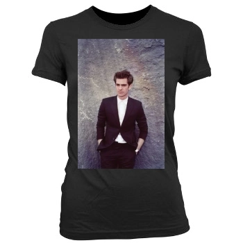 Andrew Garfield Women's Junior Cut Crewneck T-Shirt